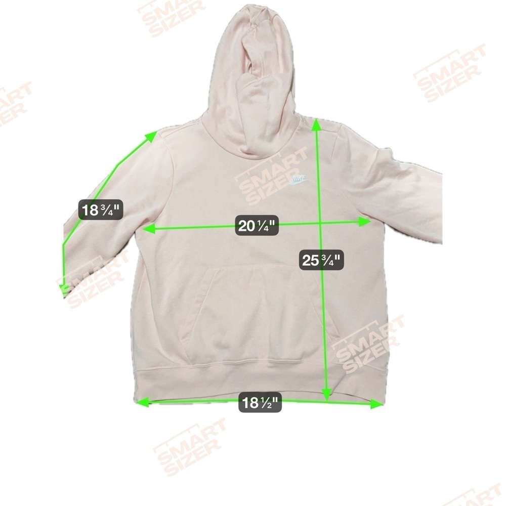 Nike Hoodie Women’s Pink Mock Funnel Neck Pullover Sweatshirt Size Large - Picture 5 of 10